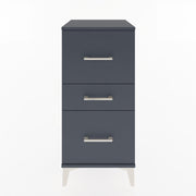 Woodntry Modular Nightstand Anthracite 44x44x84 cm Drawer C5-2