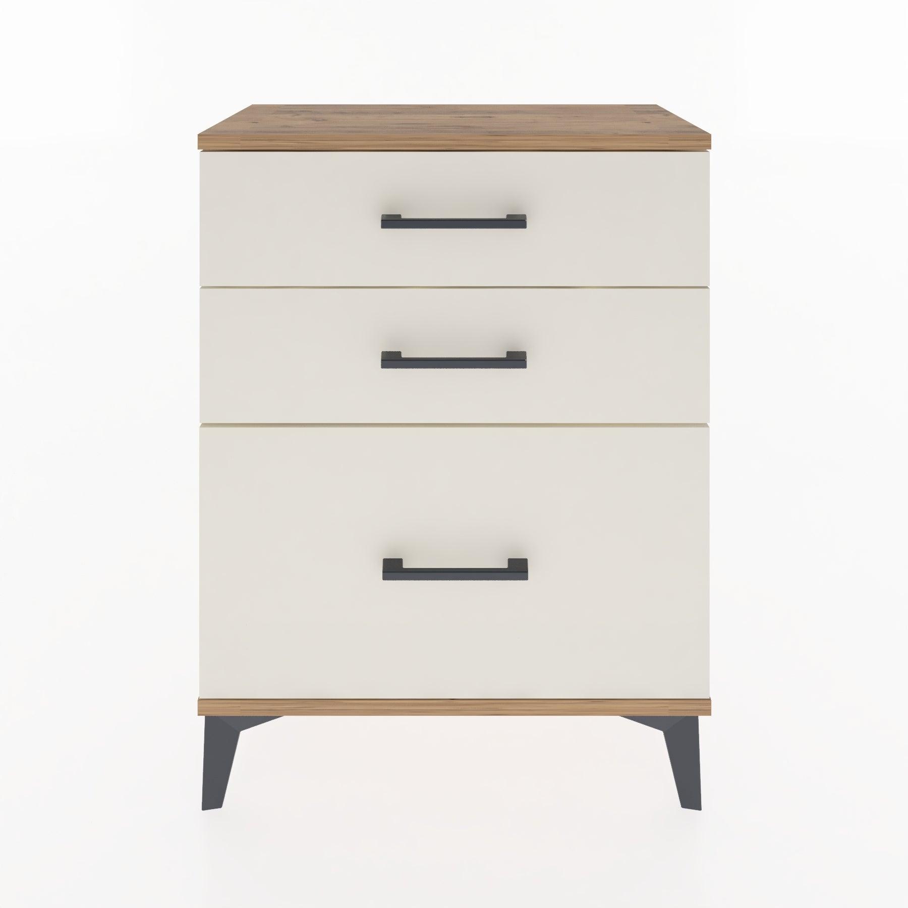 Woodntry Modular Nightstand Pine 60x30x68 cm Drawer C5-3