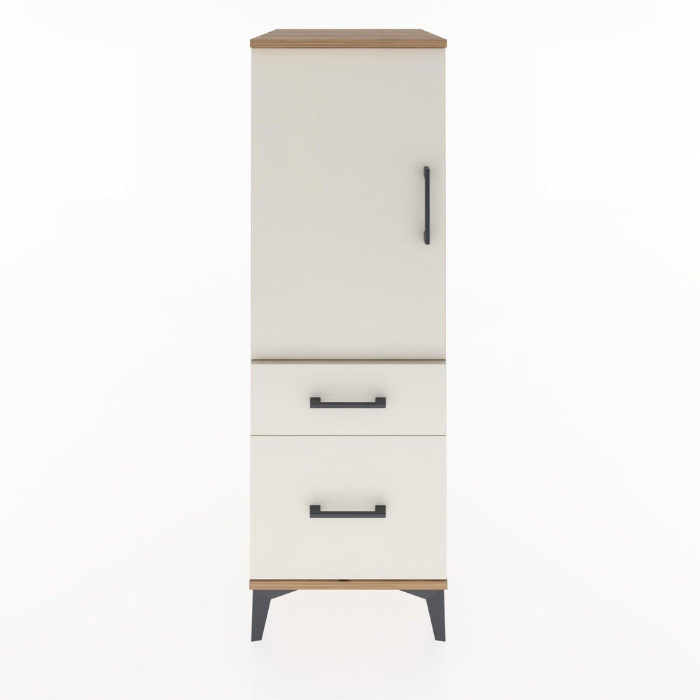 Woodntry Modular Cabinet Pine 44x30x122 cm with Doors and Drawers KC5-3
