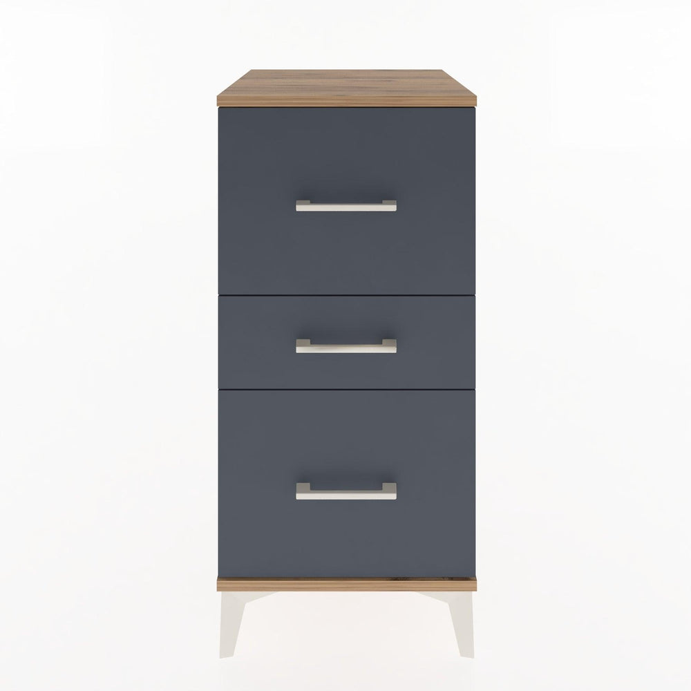 Woodntry Modular Nightstand Pine 44x44x84 cm Drawer C5-3