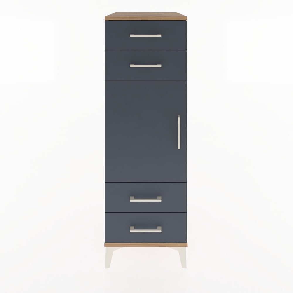 Woodntry Modular Cabinet Pine 44x59x122 cm with Doors and Drawers KC55-3