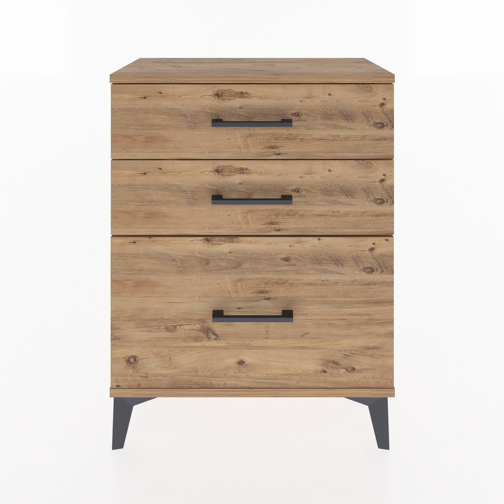 Woodntry Modular Nightstand Pine 60x30x68 cm Drawer C5-3