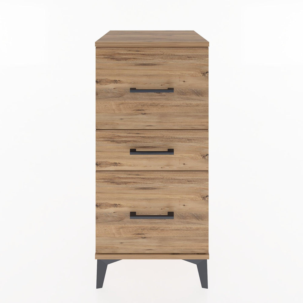 Woodntry Modular Nightstand Pine 44x44x84 cm Drawer C5-3