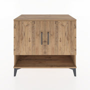 Woodntry Modüler Şifonyer Çam 88x44x68 cm Kapaklı ve Raflı KR5-3