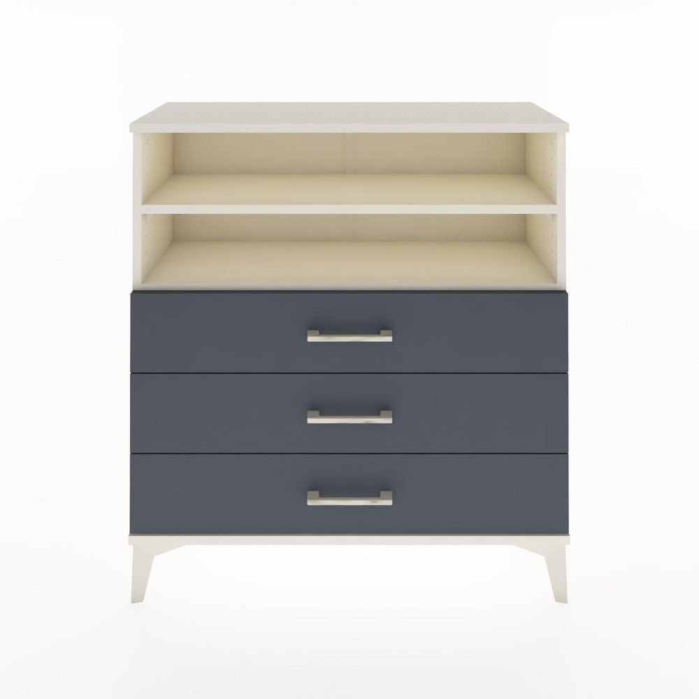 Woodntry Modüler Şifonyer Aytaşı 88x30x84 cm Çekmeceli ve Raflı CR6-1