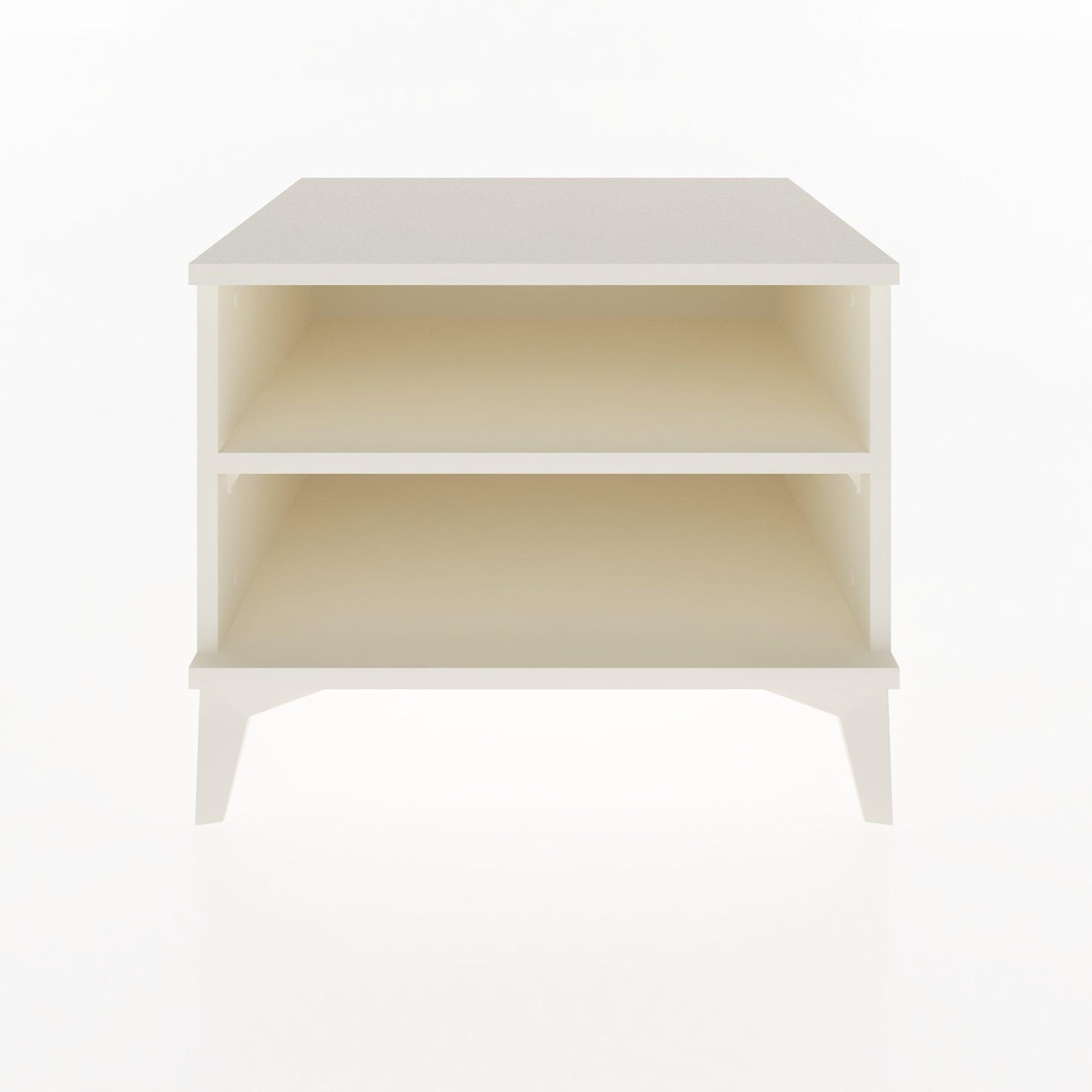 Woodntry Modular Nightstand Moonstone 60x44x68 cm with Shelf R6-1