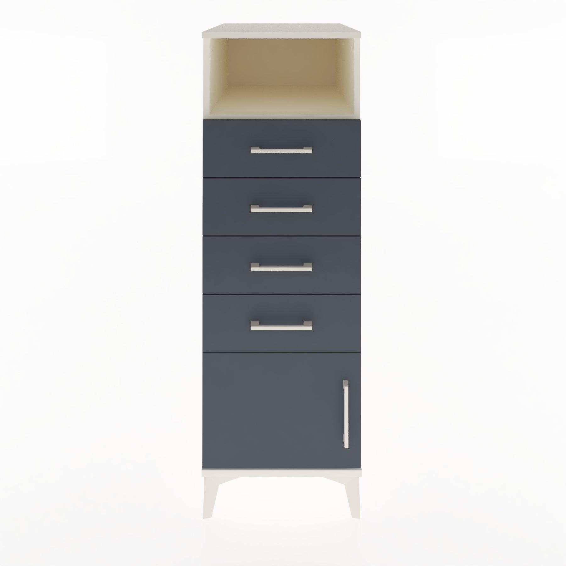 Woodntry Modular Cabinet Moonstone 44x30x122 cm Functional F56-1