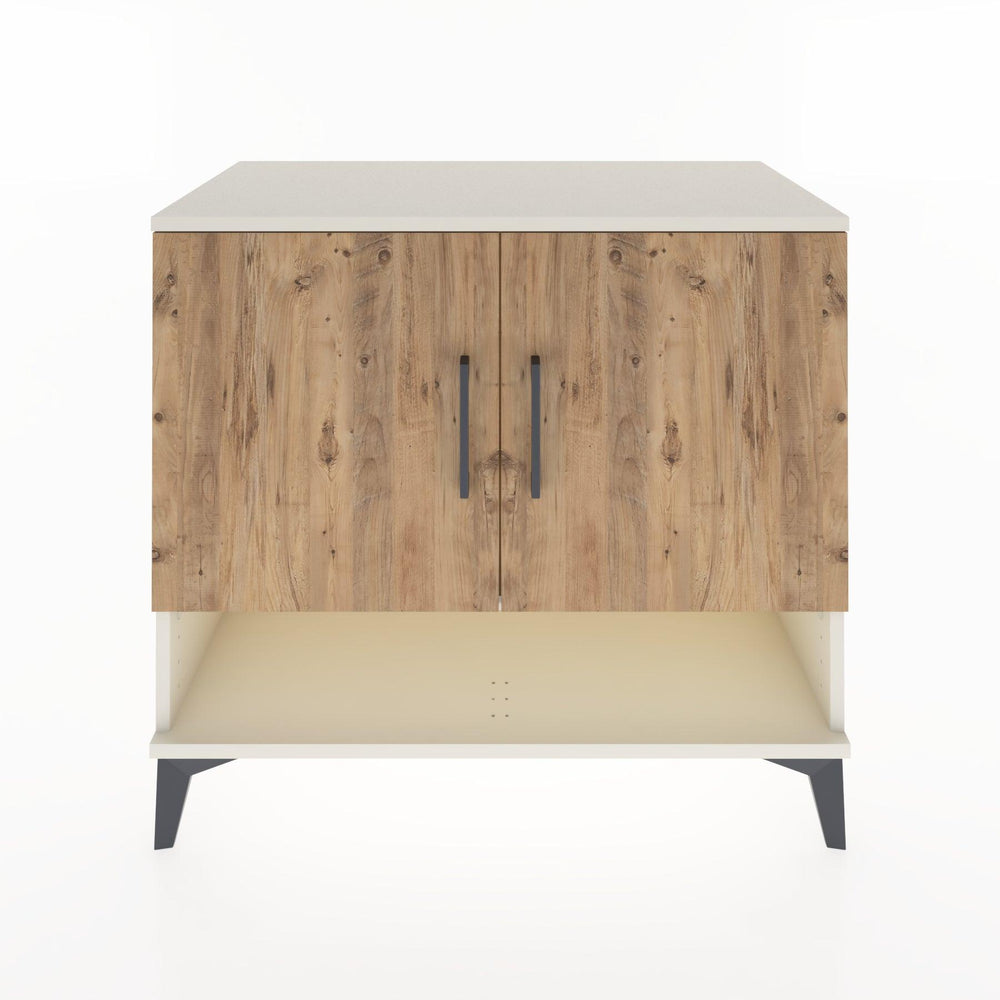 Woodntry Modular Dresser Moonstone 88x44x68 cm with Cover and Shelf KR6-1