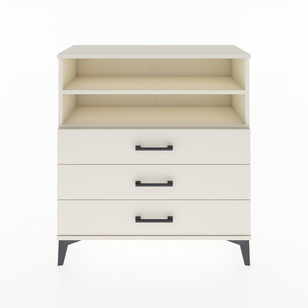 Woodntry Modüler Şifonyer Aytaşı 88x30x84 cm Çekmeceli ve Raflı CR6-1