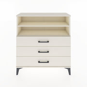 Woodntry Modular Dresser Moonstone 88x30x84 cm with Drawers and Shelves CR6-1