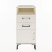 Woodntry Modular Nightstand Moonstone 44x44x84 cm Functional F50-1