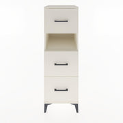 Woodntry Modular Cabinet Moonstone 44x30x122 cm with Drawers and Shelves CR106-1
