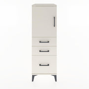 Woodntry Modüler Dolap Aytaşı 44x30x122 cm Kapaklı ve Çekmeceli KC6-1