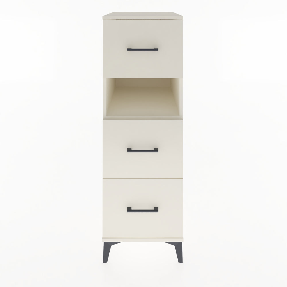 Woodntry Modüler Dolap Aytaşı 44x59x122 cm Çekmeceli ve Raflı CR106-1