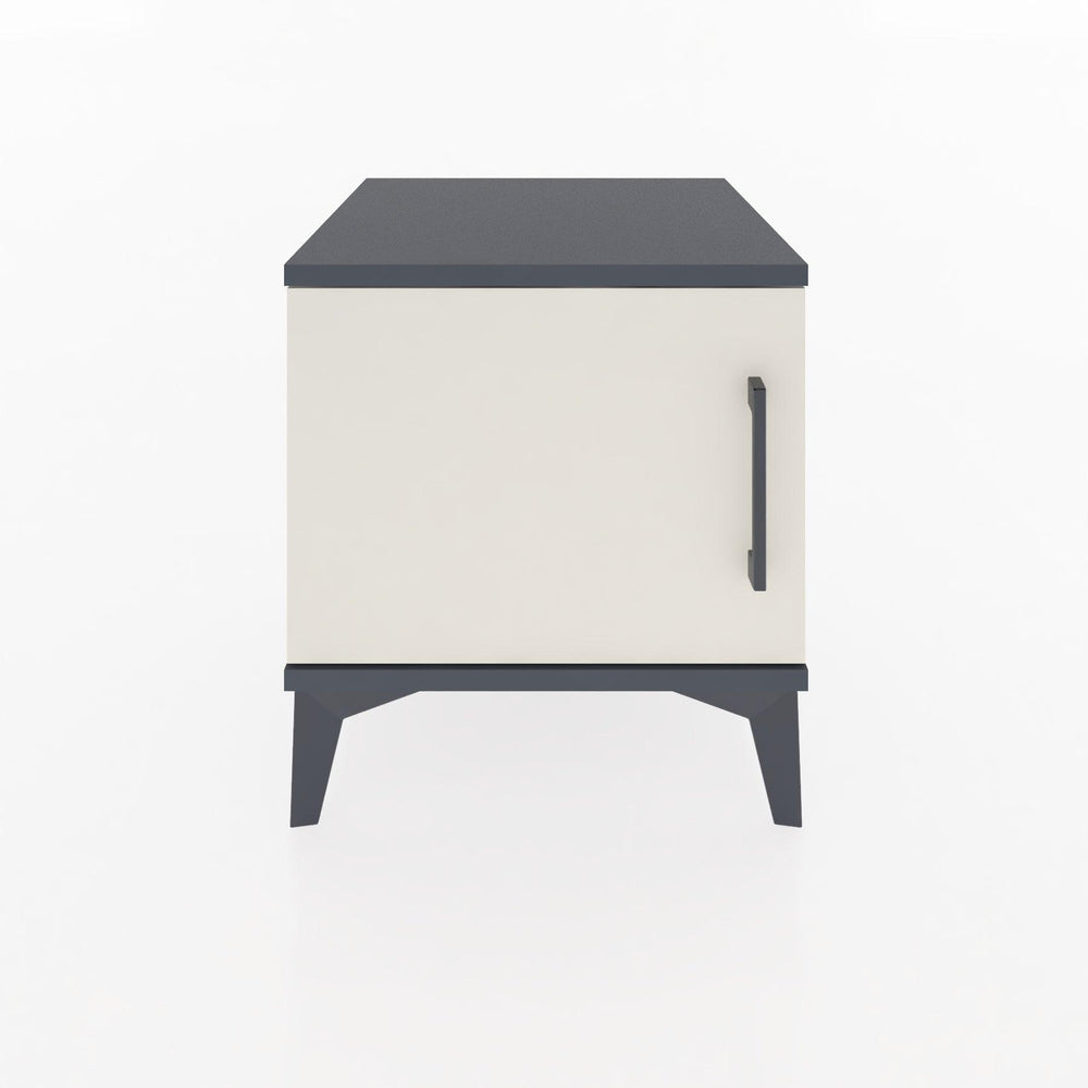 Woodntry Modular Nightstand Anthracite 44x44x36 cm Lidded K6-2