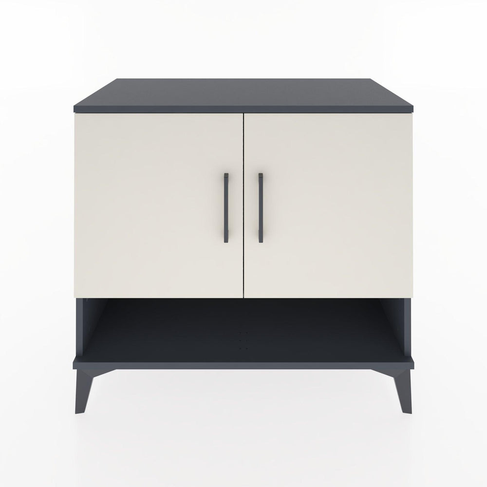 Woodntry Modular Dresser Anthracite 88x44x68 cm with Cover and Shelf KR6-2