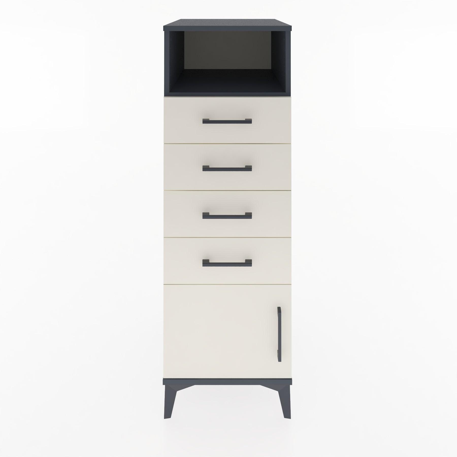 Woodntry Modular Cabinet Anthracite 44x30x122 cm Functional F56-2