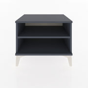 Woodntry Modular Nightstand Anthracite 60x44x68 cm with Shelf R6-2
