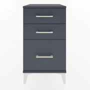 Woodntry Modular Nightstand Anthracite 44x44x68 cm Drawer C6-2