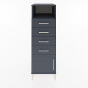 Woodntry Modular Cabinet Anthracite 44x30x122 cm Functional F56-2