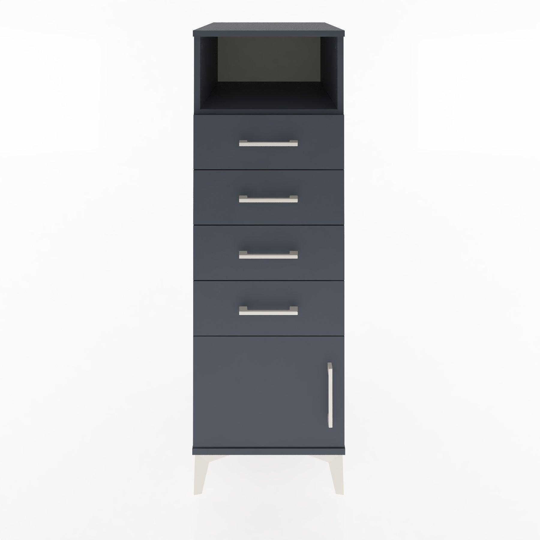 Woodntry Modular Cabinet Anthracite 44x30x122 cm Functional F56-2