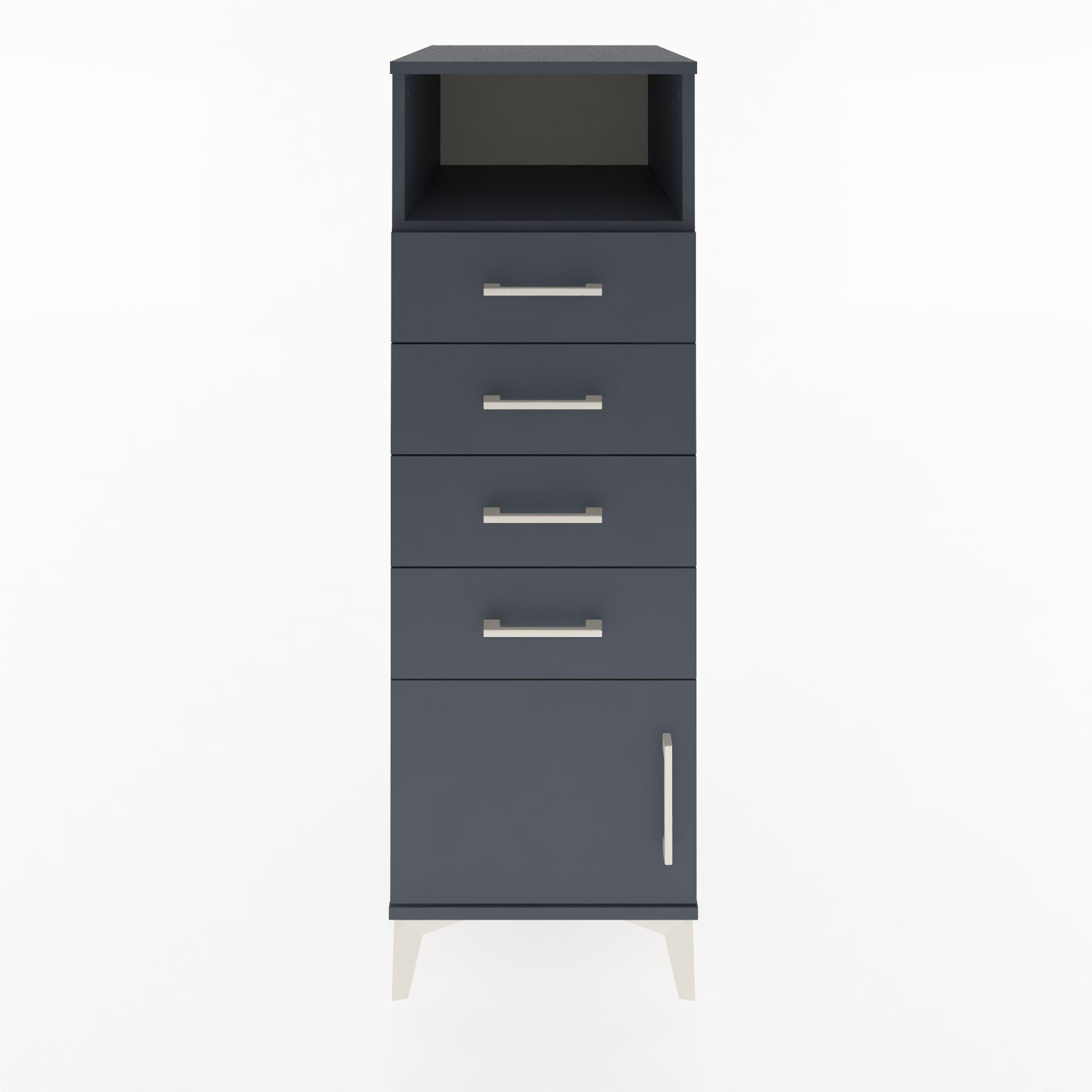 Woodntry Modular Cabinet Anthracite 44x59x122 cm Functional F56-2