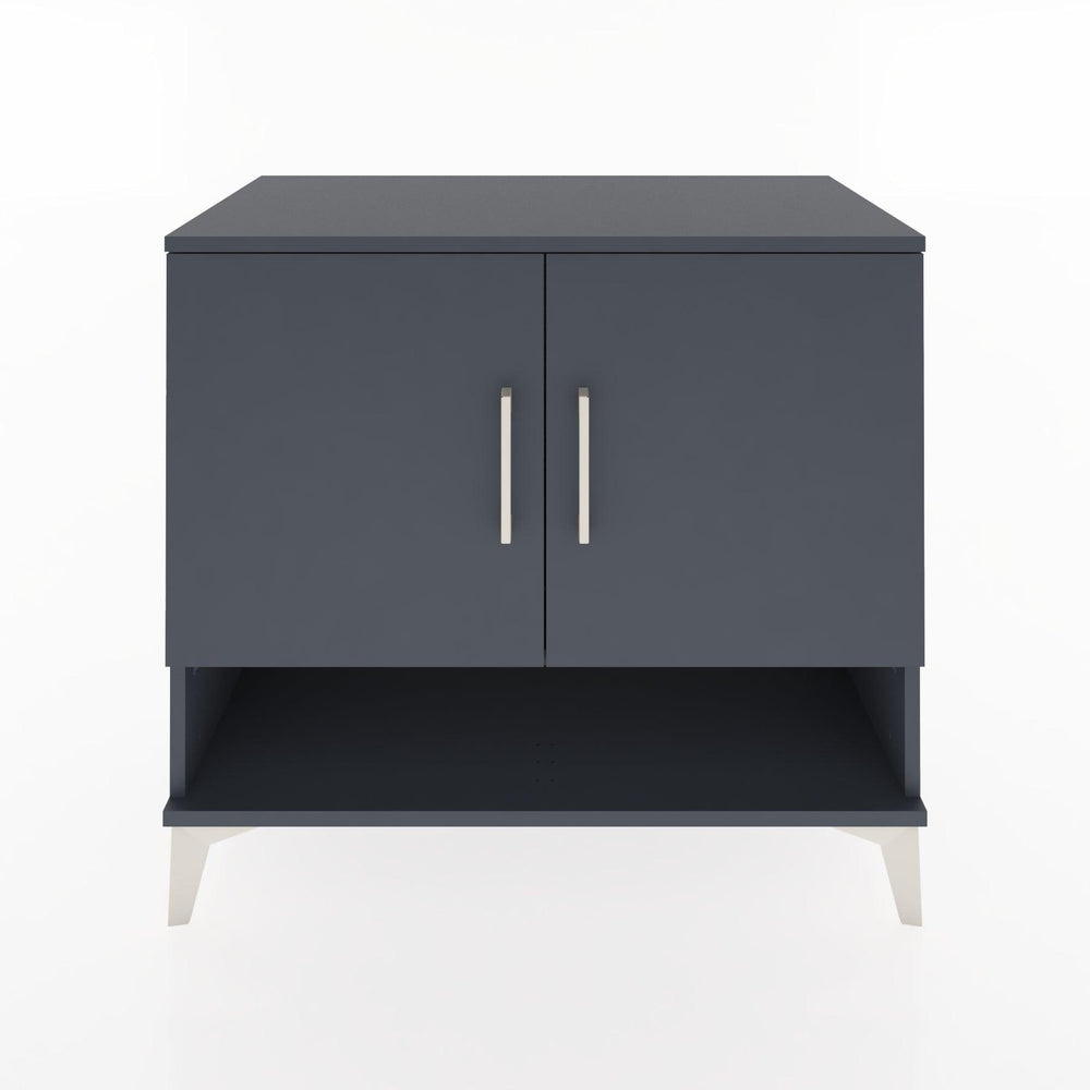 Woodntry Modular Dresser Anthracite 88x44x68 cm with Cover and Shelf KR6-2