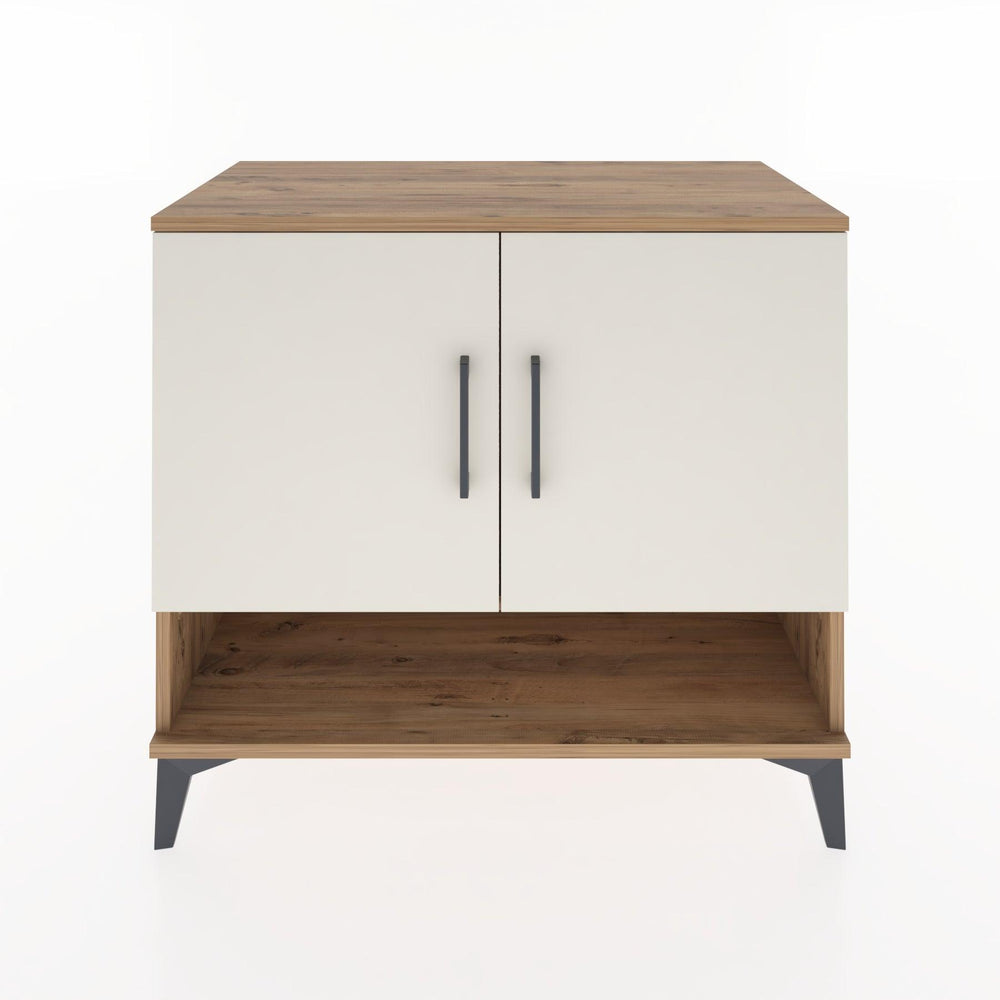 Woodntry Modüler Şifonyer Çam 88x44x68 cm Kapaklı ve Raflı KR6-3