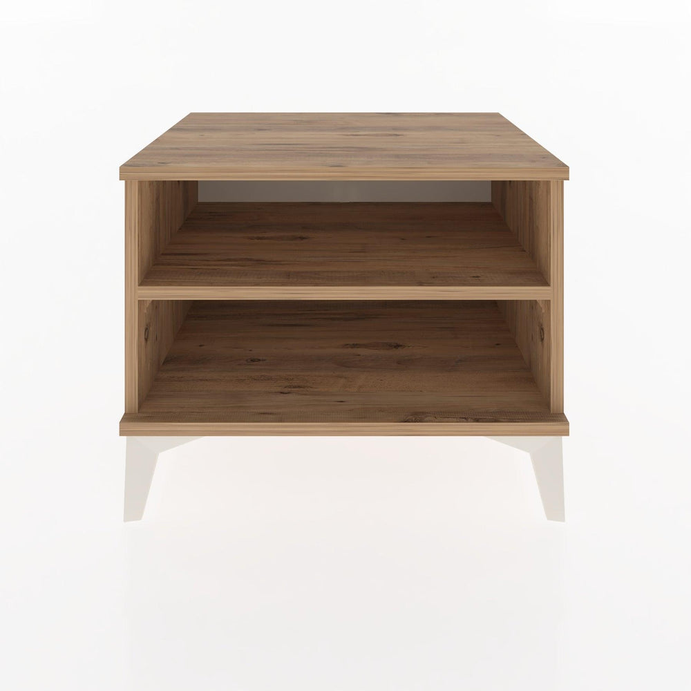 Woodntry Modular Nightstand Pine 60x44x68 cm with Shelf R6-3