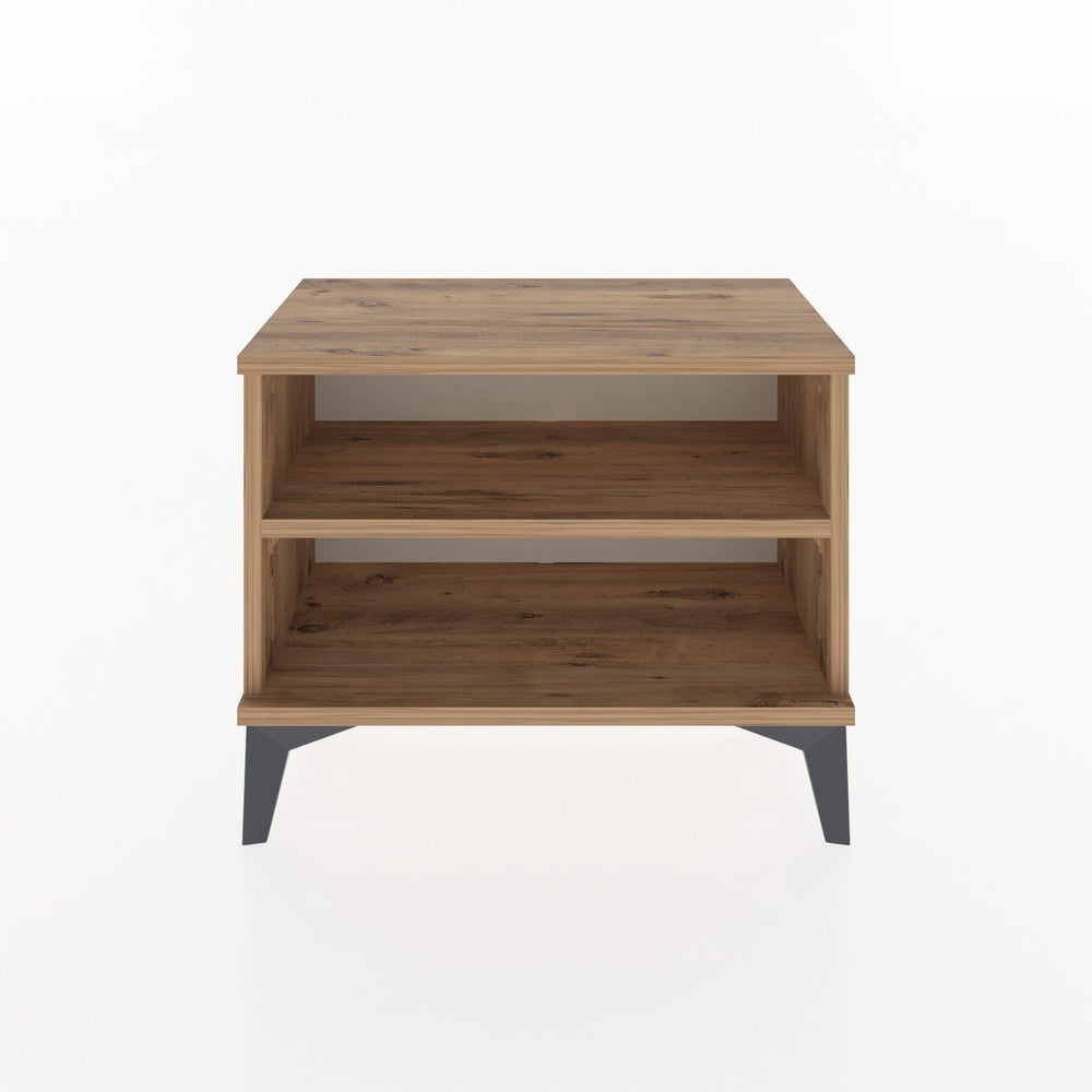 Woodntry Modular Nightstand Pine 60x30x36 cm with Shelf R6-3