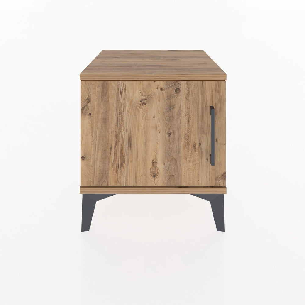 Woodntry Modüler Komodin Çam 44x44x36 cm Kapaklı K6-3