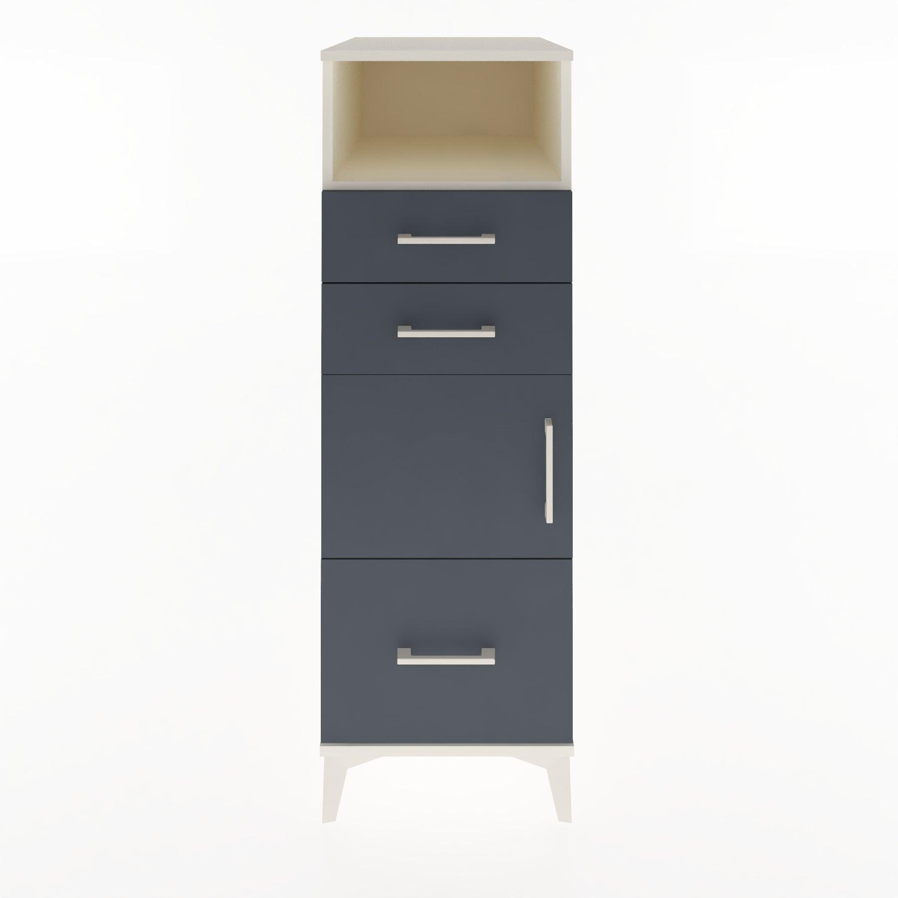 Woodntry Modular Cabinet Moonstone 44x59x122 cm Functional F107-1
