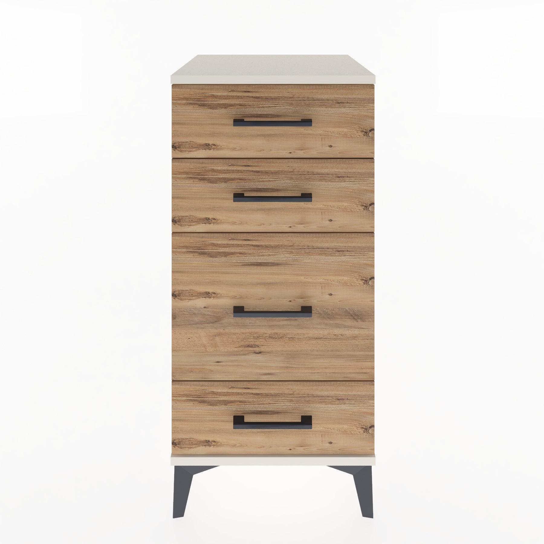 Woodntry Modular Nightstand Moonstone 44x44x84 cm Drawer C7-1