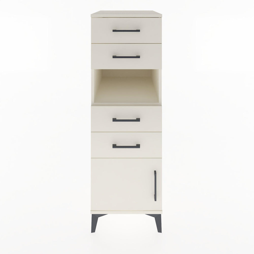 Woodntry Modular Cabinet Moonstone 44x30x122 cm Functional F7-1