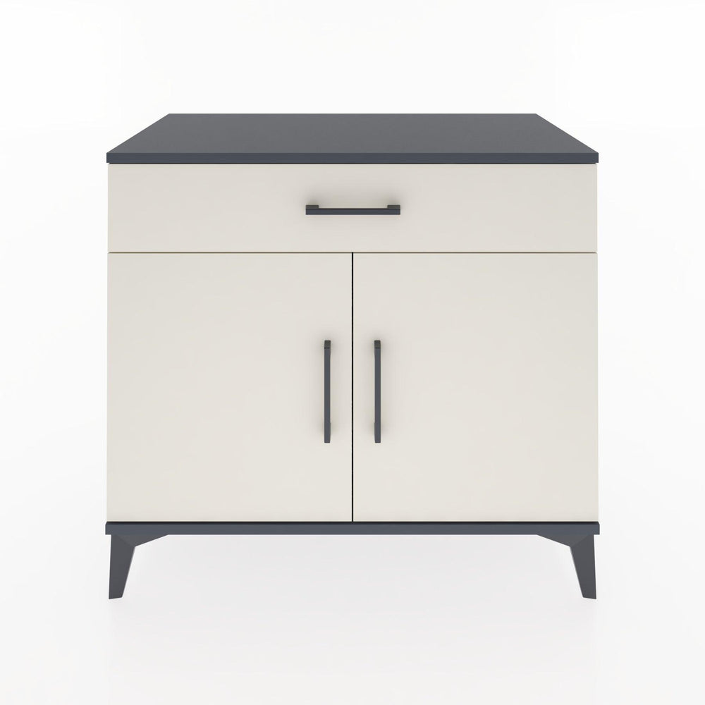 Woodntry Modular Dresser Anthracite 88x44x68 cm with Cover and Drawer KC7-2