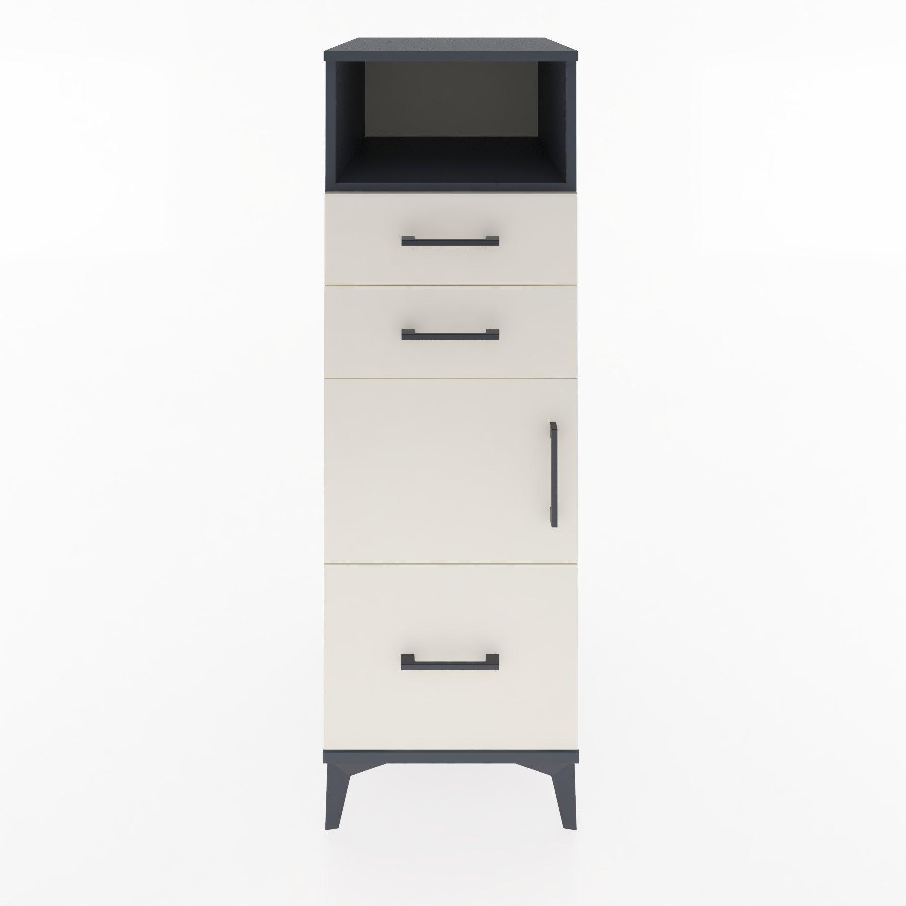 Woodntry Modular Cabinet Anthracite 44x59x122 cm Functional F107-2
