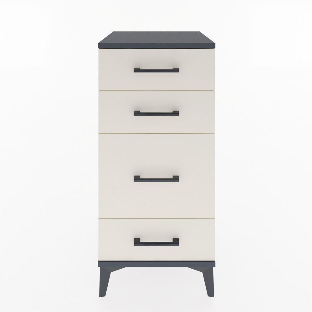 Woodntry Modular Nightstand Anthracite 44x44x84 cm Drawer C7-2