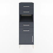 Woodntry Modular Cabinet Anthracite 44x30x122 cm Functional F7-2