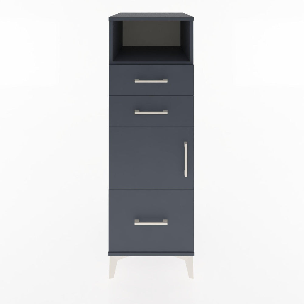 Woodntry Modular Cabinet Anthracite 44x30x122 cm Functional F107-2