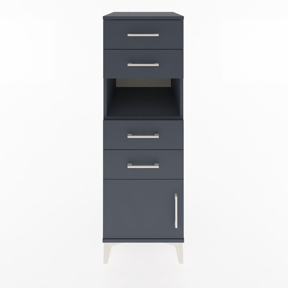 Woodntry Modular Cabinet Anthracite 44x59x122 cm Functional F7-2