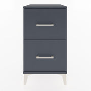 Woodntry Modular Nightstand Anthracite 44x44x68 cm Drawer C7-2