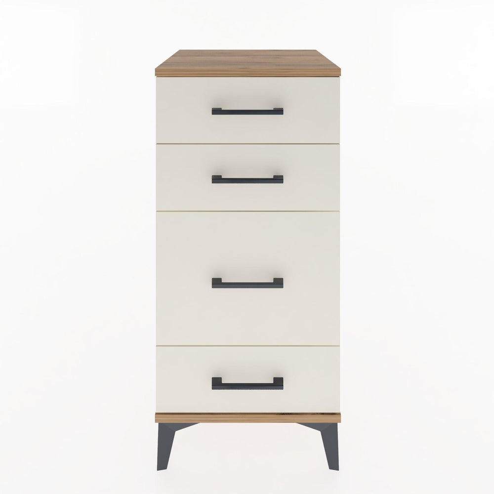 Woodntry Modüler Komodin Çam 44x44x84 cm Çekmeceli C7-3