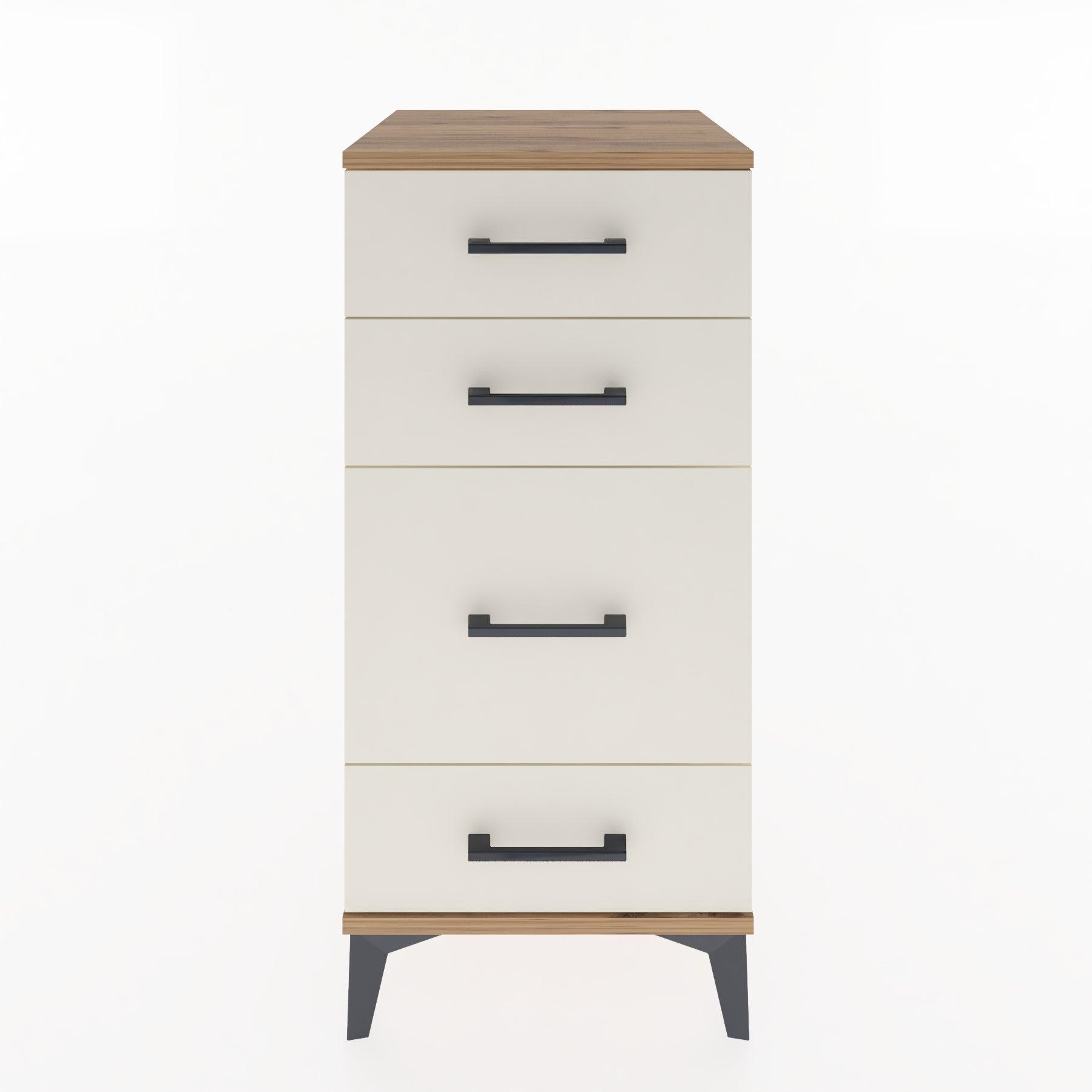 Woodntry Modular Nightstand Pine 44x44x84 cm Drawer C7-3