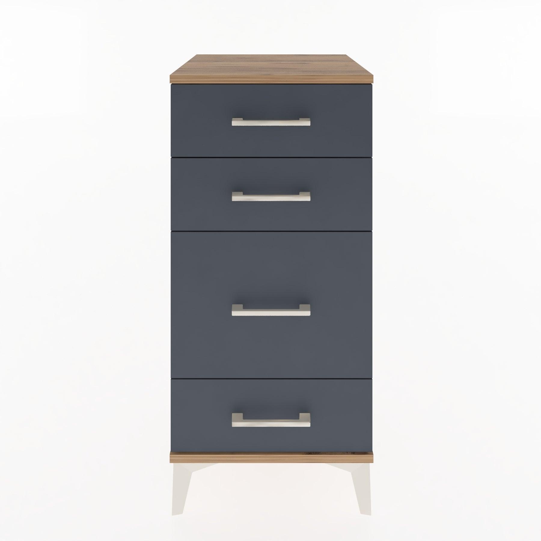 Woodntry Modular Nightstand Pine 44x44x84 cm Drawer C7-3