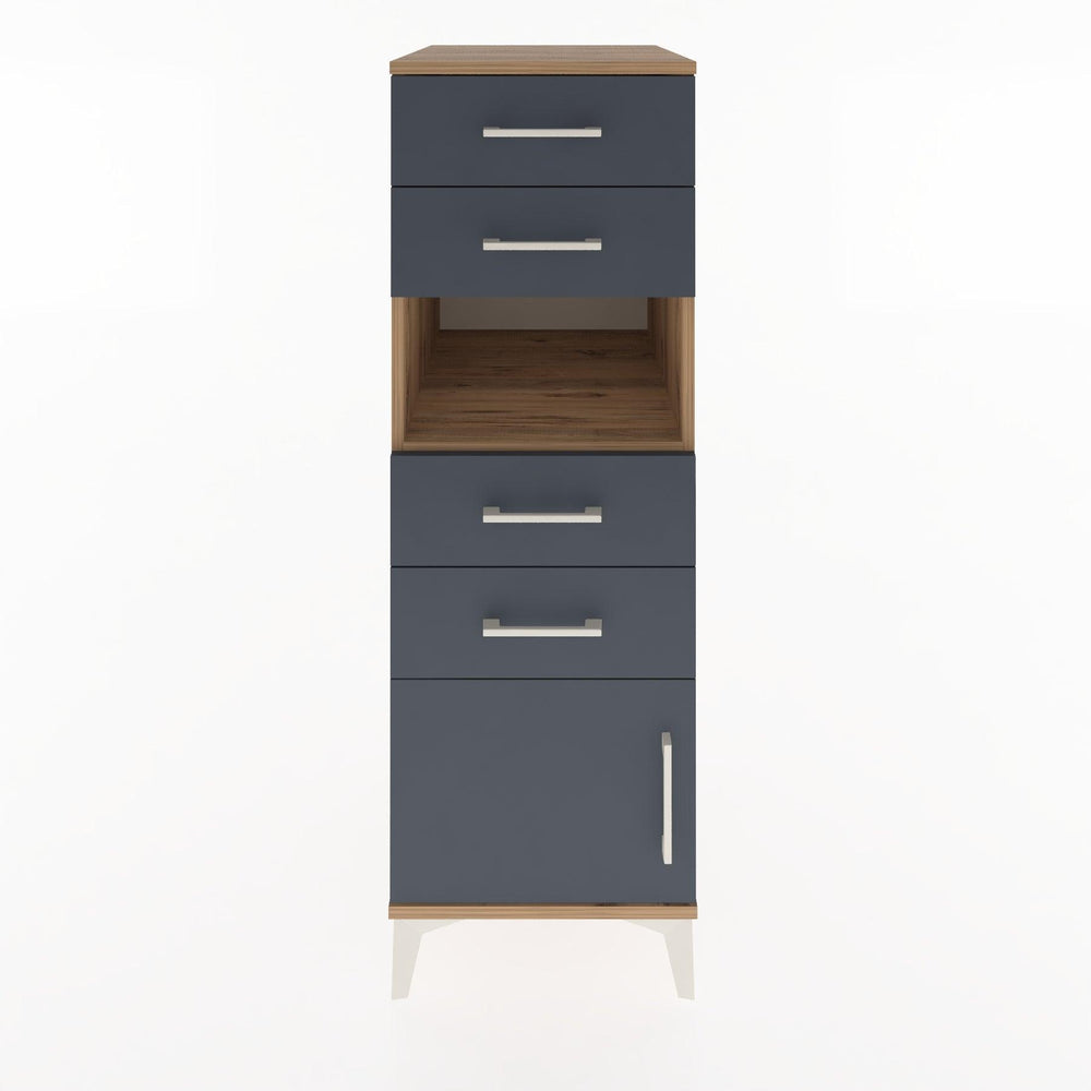 Woodntry Modular Cabinet Pine 44x30x122 cm Functional F7-3