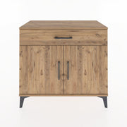Woodntry Modüler Şifonyer Çam 88x44x68 cm Kapaklı ve Çekmeceli KC7-3
