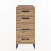 Woodntry Modular Nightstand Pine 44x44x84 cm Drawer C7-3