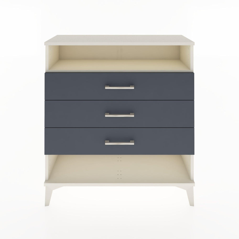 Woodntry Modüler Şifonyer Aytaşı 88x30x84 cm Çekmeceli ve Raflı CR8-1