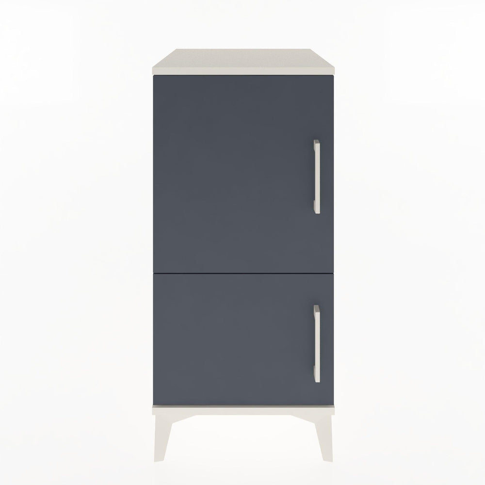 Woodntry Modular Nightstand Moonstone 44x44x84 cm With Lid K30-1