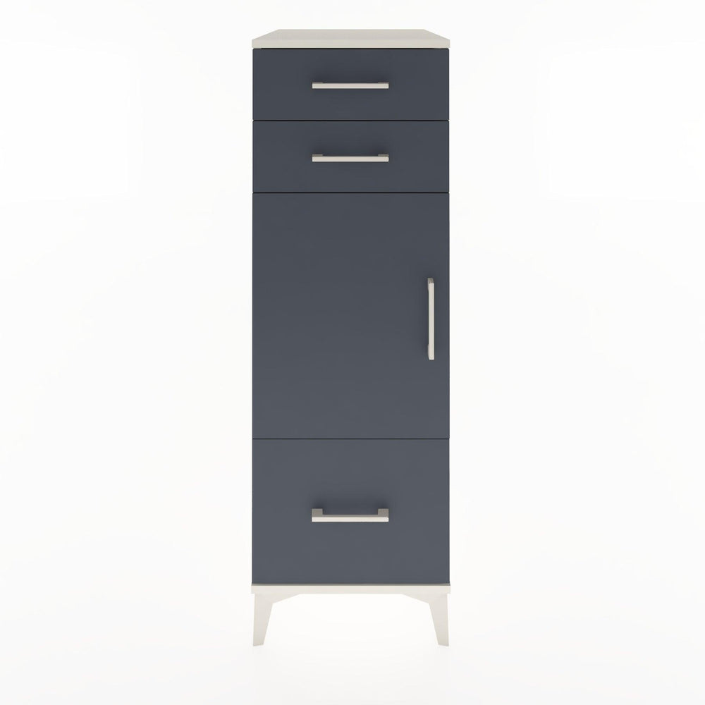 Woodntry Modular Cabinet Moonstone 44x30x122 cm with Doors and Drawers KC8-1